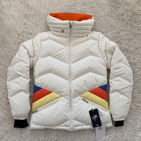 NWT Perfect moment performances apres ski down duvet jacket - Picture 1 of 10